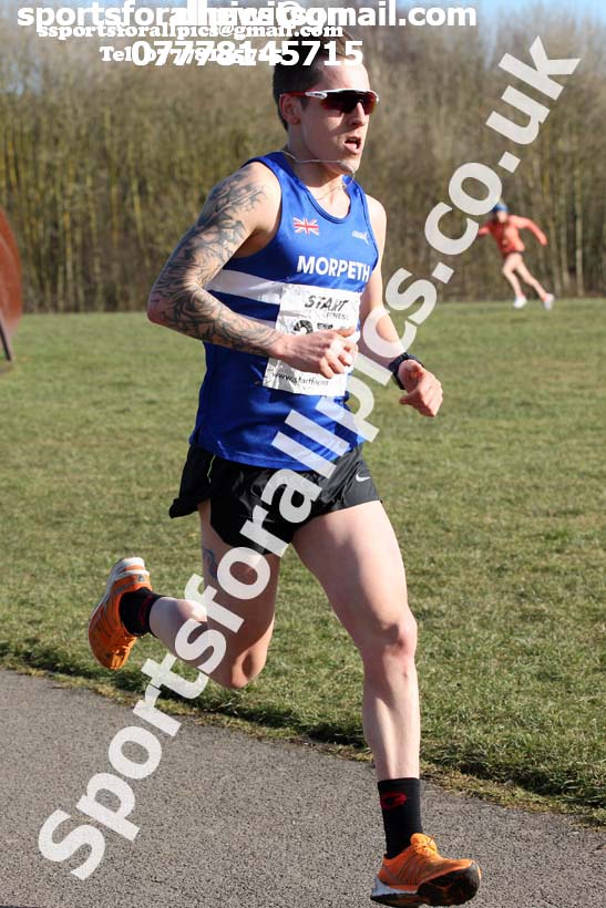 Senior mens 2018 Royal Signals NECAA Road Relays, Hetton. Photo: David T. Hewitson/Sports for All Pics